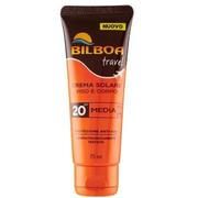 Bilboa Crème Solaire Voyage Protection Moyenne SPF20 Visage Corps 75 ML 4543
