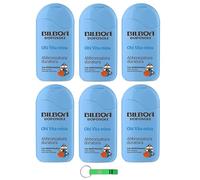 Bilboa Doposole Ohi Vita-mina Lot de 6 crèmes après-soleil longue durée avec multivitamine, peau hydratée, testée dermatologiquement - 200 ml + porte-clés Beni Culinari