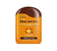 Bilboa, Douche nourrissante, shampooing à l'huile corporelle et capillaire, hydrate la peau et anti-bronzage, testé dermatologiquement, 220 ml