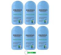 Bilboa Lot de 6 crèmes après-soleil Doposole Sapore di Aloe, bronzage longue durée avec aloe vera, musique pour peaux sensibles, testé dermatologiquement - 200 ml + porte-clés Beni Culinari