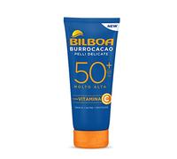 Bilboa - SPF 50+ Crème solaire à la vitamine C - Hydrate, ravageurs et protège - Idéal pour les cheveux sensibles - Testé dermatologiquement - Tube de 180 ml