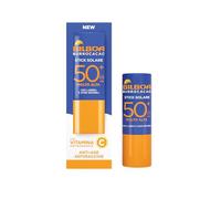 Bilboa Stick solaire SPF 50+ avec vitamine C, idéal pour les zones sensibles telles que les lèvres, les tatouages, les cicatrices et la formule à absorption rapide, ne graisse pas et ne laisse aucune