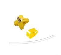 BildeeMait ABS Kit de purge de frein de vélo DOT Joint de remplissage d'huile compatible avec niveau de guidage pour frein à disque rouge Jaune