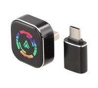 BildeeMait Adaptateur sans fil pour CarPlay pour voiture 2 en 1, boîte d'interconnexion portable 5.3, pour double bande