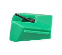 BildeeMait Aiguille de rechange VMN95E pour platine vinyle Audio Technica AT-LP120X, compatible avec les cartouches VM95, boîtier ABS avec alliage d'aluminium (vert)