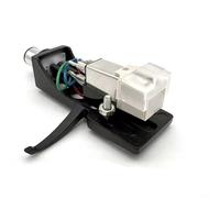 BildeeMait AT3600L Cartouche phono à aimant mobile avec coque en alliage, sortie 4,2 mV MM Kit de remplacement pour tourne-disque LP (cartouche + support)