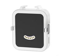 BildeeMait Base de charge magnétique portable pour Insta360 GO Ultra, batterie 500 mAh, construction ABS (blanc)