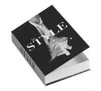 BildeeMait Boîte de rangement décorative imitation livre avec compartiment pour l'organisation de la maison et du bureau, 26 x 17 x 4 cm (805-2A41)