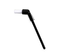 BildeeMait Brosse de nettoyage pour machine à expresso avec poils coudés pour tête de groupe, joint de broyeur C 15 cm, outil de nettoyage en nylon pour cafetières et mousseurs à lait
