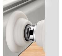 BildeeMait Butée de porte en silicone avec base magnétique, anti-collision et coupe-vent pour butée de porte