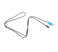 BildeeMait Câble d'entrée auxiliaire 3,5 mm pour autoradio Alpine Noir