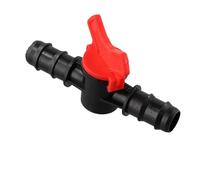 BildeeMait Connecteur pour robinet à boisseau sphérique PP Tuyau PE, PN4 (4 bar), tailles 16/20/25 mm, convient pour l'irrigation, l'étang et l'aquaculture