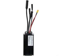 BildeeMait Contrôleur sans balais pour vélo électrique 24 V 36 V 48 V 26 A, régulateur de moteur trimode à onde sinusoïdale 500 W 750 W avec boîtier en aluminium étanche pour vélo électrique