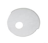 BildeeMait Couvercle de poubelle Z60 à rouleau complet pour aspirateur - Plastique ABS - Accessoire de rechange - Blanc