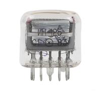 BildeeMait DIY IN12 Nixie Kit d'horloge avec éclairage RVB vif, chronométrage précis, mémoire de mise hors tension, connexion USB, boîtier en acrylique noir (B)