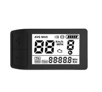 BildeeMait Écran LCD 500S HD Drive System, 24 V 36 V 48 V E-for Panneau de commande de vélo, 5 broches femelle 500 mm Fil noir