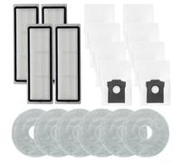 BildeeMait Ensemble d'accessoires pour aspirateur Cecotec pour Conga X100 X100 pour X-Treme Filtres de rechange serpillères et sacs à poussière pour maintenir des sols propres et hygiéniques (B)