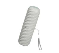 BildeeMait Étui à brosse à dents portable léger avec gobelet, boîte de rangement en polypropylène peu encombrant, brosses à dents et dentifrice, kits de voyage