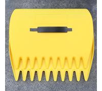 BildeeMait Garden for Leaf Scoops Lot de 2 râteaux robustes en polypropylène efficace pour la collecte des feuilles, 34 x 245 cm