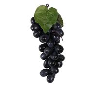 BildeeMait Grappe de raisins artificiels pour décoration d'intérieur, fruits et légumes réalistes, en PVC, 18 cm, pour intérieur ou extérieur, jardin, bureau, fête de mariage