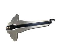 BildeeMait Harpe juive à mâchoire portable ethnique pour débutants, en acier inoxydable, 10,6 x 5,3 cm, 38 g