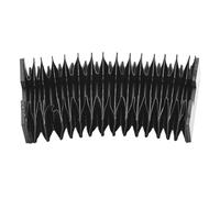 BildeeMait HGR20 Rail de guidage linéaire à soufflet pour cache-poussière CNC Longueur étirée 200 mm Longueur 200 mm