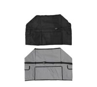 BildeeMait Housse de pompe de chauffage spa, veste isolante en tissu Oxford imperméable avec dessus pour un accès facile, protection d'équipement résistant aux UV avec sangles, 43 x 35 x 54 cm, noir