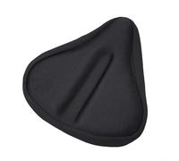 BildeeMait Housse de selle en gel silicone pour vélo d'appartement, vélo stationnaire, coussin de selle ergonomique avec fentes de circulation de l'air, antidérapant et absorbant les chocs large pour