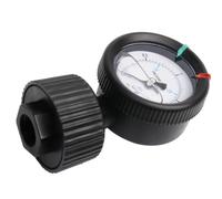 BildeeMait Industriel pour PP Diaphragme Manomètre 1 2PT Filetage interne 0-10KG Mesure Étanche Antichoc Huile Pompe de Filtration Air Noir
