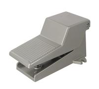 BildeeMait Interrupteur de valve pneumatique à pédale pneumatique à 2 positions, 1 filetage PT de 10,2 cm, fonction momentanée, construction en métal, base antidérapante