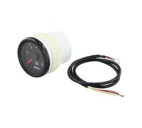 BildeeMait Jauge de régime du moteur diesel de 52 mm 0-6000 pour la surveillance des performances, compteur électrique de tableau de bord avec lecture précise, installation facile, noir