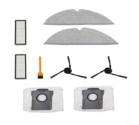 BildeeMait Kit d'accessoires pour aspirateur Dreame D20 Pro pour plus robot nettoyeur comprenant brosses, serpillères, filtres, sacs et outils