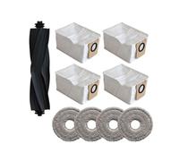 BildeeMait Kit d'accessoires robot pour aspirateur L10s X10+, 9 13 14 pièces avec brosse principale, serpillères, sacs à poussière de 3,3 L, ABS