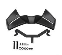 BildeeMait Kit d'aileron avant ABS 2024-2025, Downforce Winglet SP Y-AMT, facile à installer (noir)
