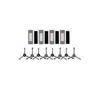 BildeeMait Kit de 12 filtres et brosses latérales de rechange pour ECOVACS DEEBOT OZMO 920 950 T8 T9 N8 N8+ Pro+ N10 Plus