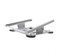 BildeeMait Kit de montage pour mini toit, support magnétique réglable de 0 à 30, support en acier au carbone avec aimant puissant pour camping-car, van, bateau, yacht (argent)
