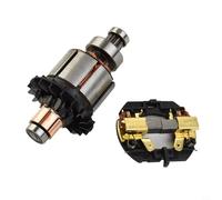 BildeeMait Kit moteur et balai carbone 18 V 2 pièces compatible avec perceuses DCH243 DCH253 DCF835 DCD735