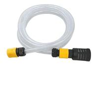 BildeeMait Kit tuyau d'entrée d'eau et filtre d'arrêt d'eau pour jardin, 200 cm 300 cm, deux options de longueur avec mécanisme d'arrêt