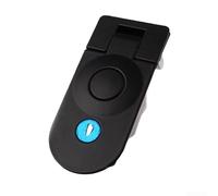 BildeeMait Loquet de verrouillage à bouton-poussoir à compression avec deux clés pour boîtes à outils remorques, caravanes, camping-cars