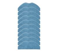 BildeeMait Lot de 10 chiffons de rechange en microfibre pour aspirateurs robots EZVIZ RE4/RE4 Plus/RE5/RE5 Plus, bleu