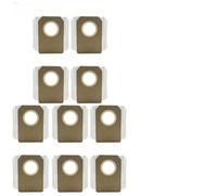BildeeMait Lot de 10 sacs à poussière pour robot Uwant V100 K100 - Filtration 4 couches pour sacs poubelle de rechange