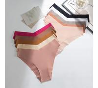 BildeeMait Lot de 10 sous-vêtements d'été en polyester de couleur unie pour | Matériau en polyester, options de couleur unie, élasticité moyenne, longueur régulière, essentiel pour l'été