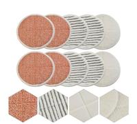 BildeeMait Lot de 10 tampons de nettoyage en microfibre compatibles avec Bissell SpinWave 20522 2240N 2039A - Lavables et réutilisables