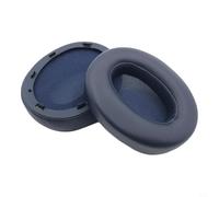 BildeeMait Lot de 2 cache-oreilles de rechange pour casque Sony WH-XB910N, coussinets en éponge douce et respirante avec design de verrouillage facile à installer, noir (bleu profond1)