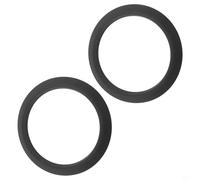 BildeeMait Lot de 2 joints en silicone noir pour Nuova pour Simonelli Appia 1/2/Life, groupe d'infusion OD de 72 mm pour machine à café, machine à expresso, prévention des fuites