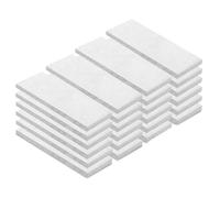 BildeeMait Lot de 24 mèches en laine bioéthanol pour cheminée avec 24 petites et 5 grandes pièces, éponge en fibre de coton durable et résistante à la chaleur pour brûleurs à éthanol d'intérieur