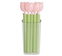 BildeeMait Lot de 5 clips de rangement en forme de tulipe pour aliments, collations et pain en ABS avec boîte de rangement magnétique