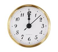 BildeeMait Mécanisme de mouvement d'horloge à quartz avec chiffres romains ou arabes 70 mm