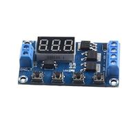 BildeeMait Module de relais numérique multifonctionnel MOS, interrupteur minuteur DC 5 V 36 V pour double lecteur MOS sans bruit, paramètre de fonctionnement sans bruit, électrovanne