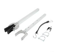 BildeeMait Moteurs hors-bord galvanisés pour bateau jusqu'à 100 CV, support réglable de 58,4 à 89,9 cm avec tête composite et supports de remorque